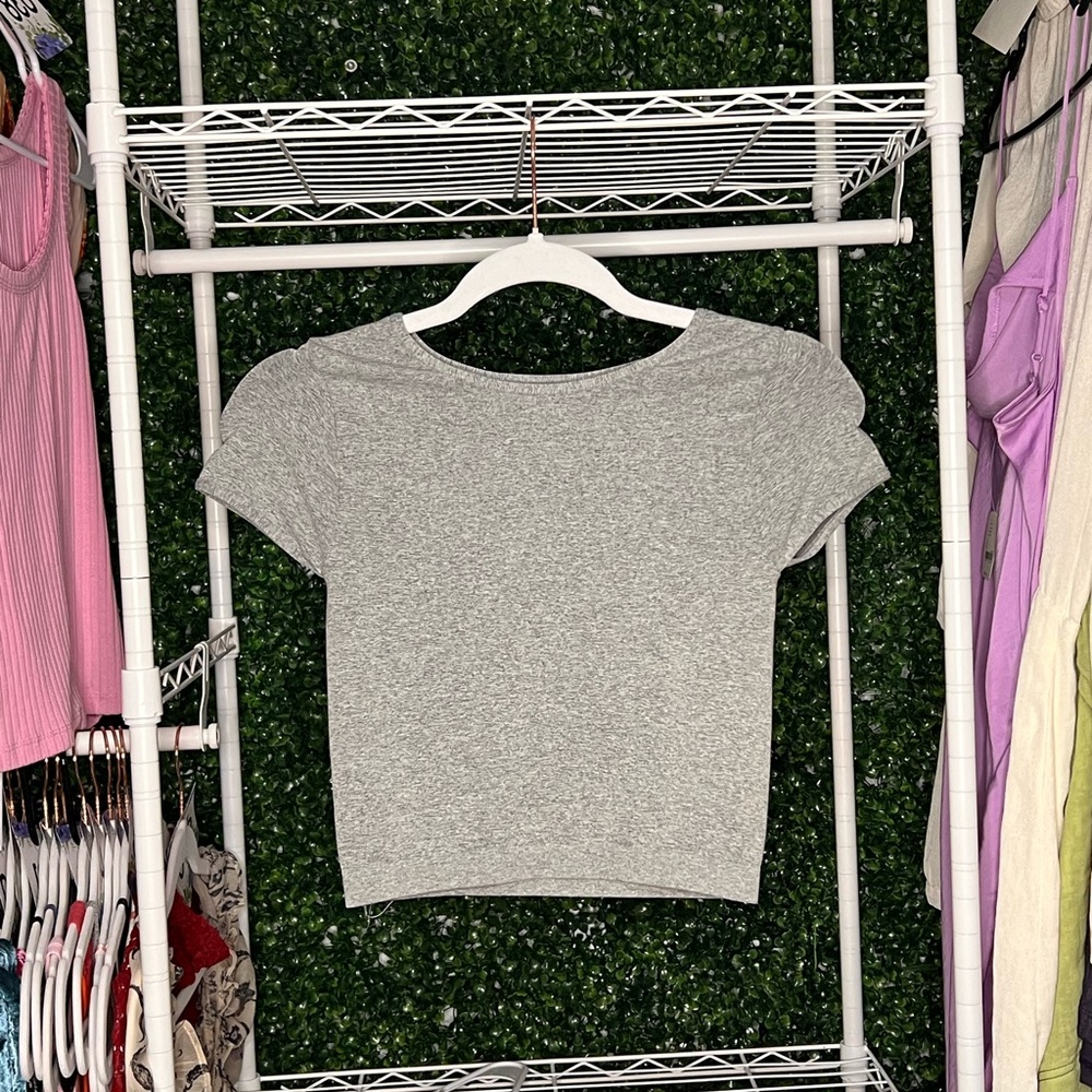 Free People Cap Sleeve Seamless Crop XS/S